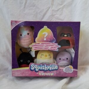 Squishmallows Squishville Mini Plush Set - Up In The Clouds Squad, Unopened